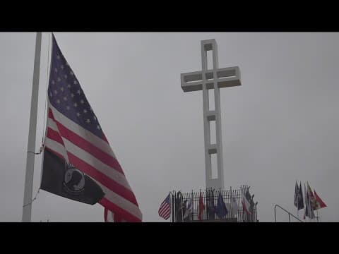 Honoring the fallen at Mount Soledad National Veterans Memorial