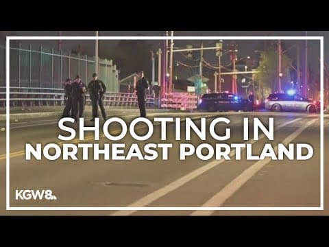 Drive-by shooting in Northeast Portland leaves 1 injured