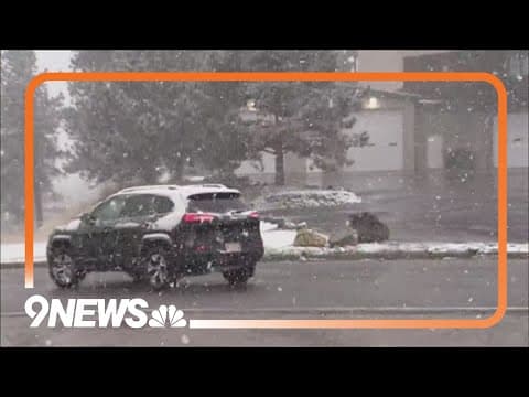 March snow storm moves into Denver