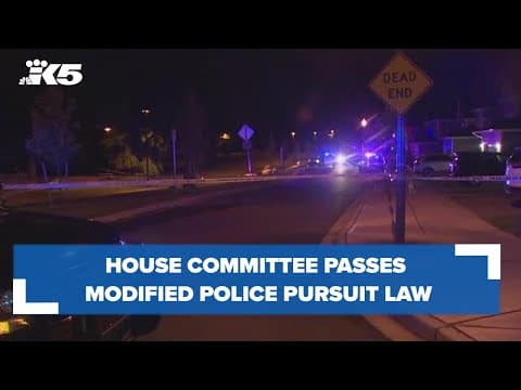 House committee passes modified police pursuit law