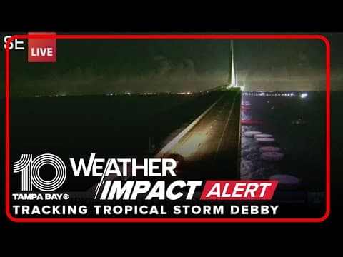 Skyway Bridge reopens, Howard Frankland partially reopens after Hurricane Debby