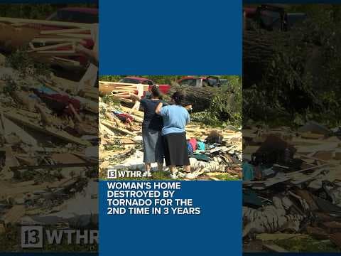 Kentucky woman loses home to tornado for the 2nd time in 3 years