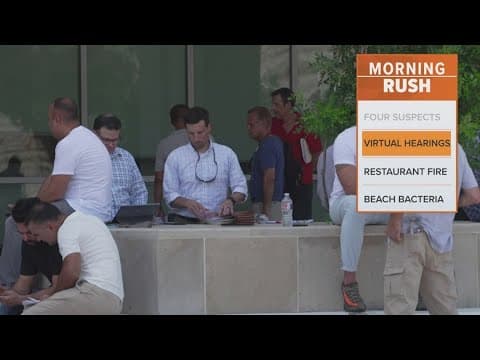 Flooding closes George Allen Court building in Dallas