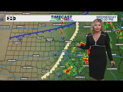 WFAA issues Weather Alert Days for Tuesday and Wednesday
