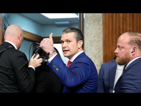 Senate confirms Pete Hegseth for defense secretary on Vance's tie-breaking vote