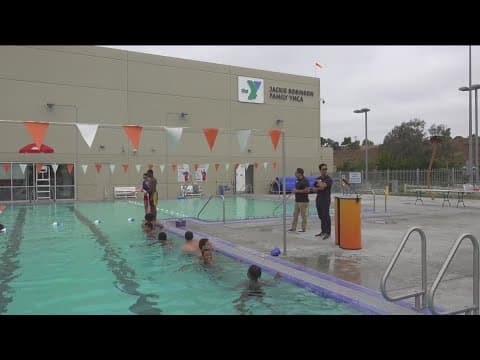 Lincoln High School athletes receive free swim lessons funded by grant