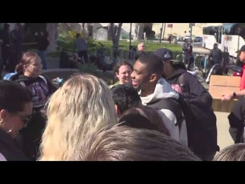 SDSU Aztecs are back in San Diego and given a big welcome home by fans