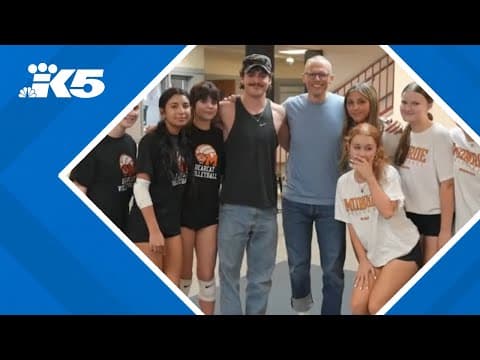 Benson Boone stops by his alma mater