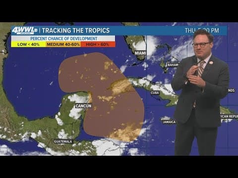 New Orleans Weather: Very warm, but less muggy this weekend