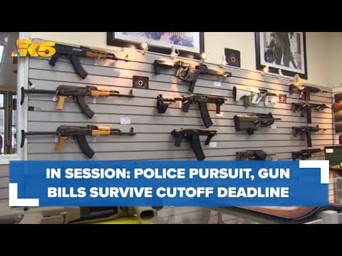 In Session: police pursuit, gun bills survive cutoff deadline
