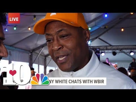 Tennessee Basketball legend, Tony White, speaks ahead of Sweet 16 game