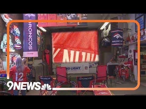 Denver Broncos fans flip Firehouse to make massive team tribute