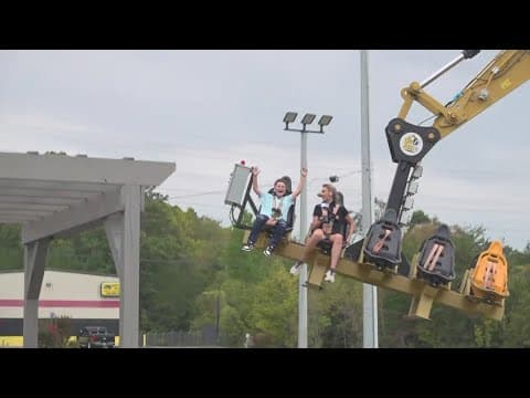 Kid About Town: Taking a ride on 'The Decimator' at Dig'N Zone in Sevier County