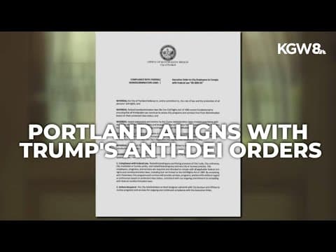 Portland moves to align city policies with federal law amid Trump’s challenge to DEI programs