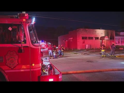Fire damages historic church on Indy's near northwest side
