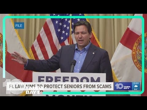 New Florida law aims to protect seniors from scams