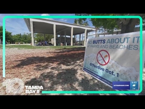 Florida lawmaker proposes banning smoking, vaping at all state parks