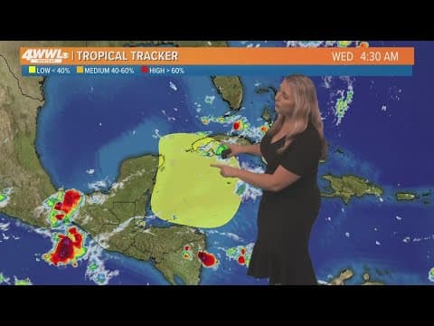 Wednesday 5 AM Tropical Update: Watching spot in northern Caribbean Sea