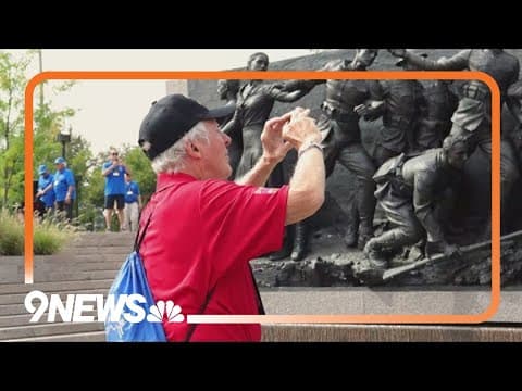 Veterans traveling to Washington, D.C. on Rocky Mountain Honor Flight