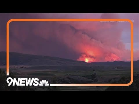Multiple wildfires burning in Colorado