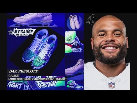 Dallas Cowboys: My Cause My Cleats game against the Bengals