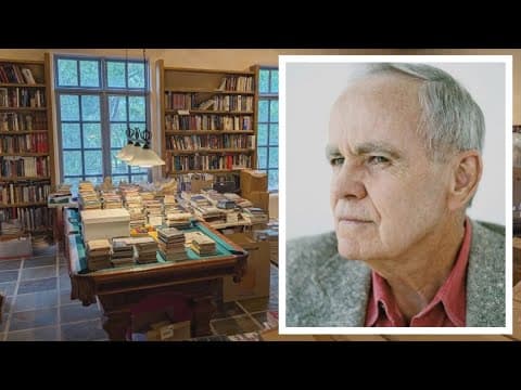 Always Reading: Thousands of books belonging to Cormac McCarthy gifted to UT