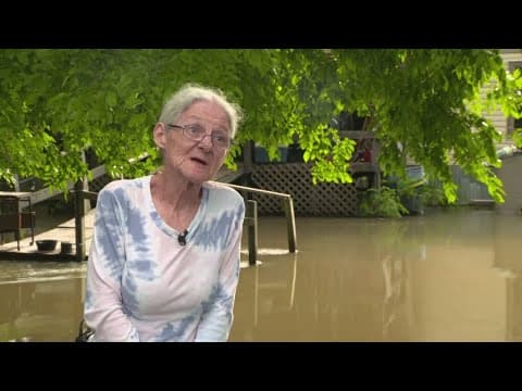 North Texas widow faces severe flooding impacting her home