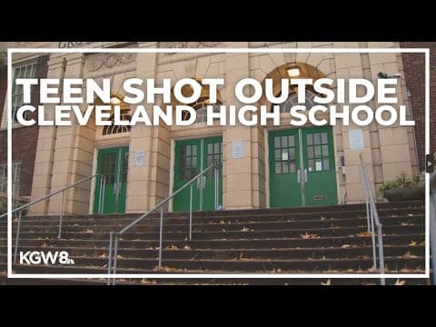 Teen shot outside Cleveland High School in SE Portland