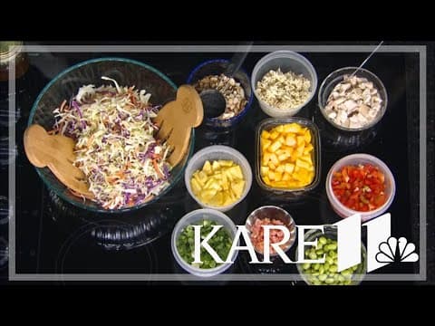 Sue Moores unveils health-boosting tropical slaw on KARE 11 Saturday