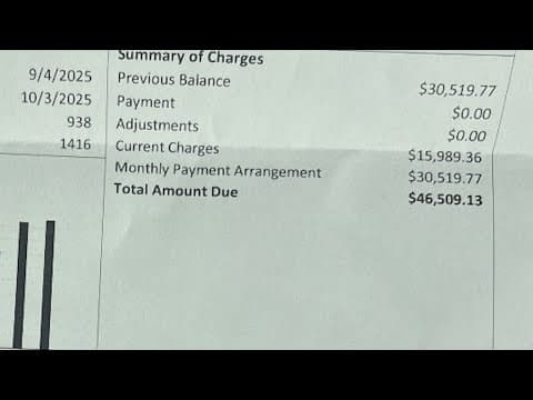 Houston rental property hit with nearly $50,000 water bill