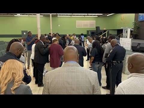 Faith & Blue Weekend brings police officers and congregation together at north Houston church