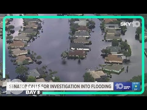 Sarasota senator calls for investigation into flooding