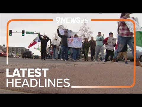 Latest headlines | Hundreds gather to protest federal immigration policies