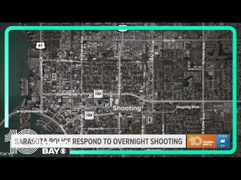 1 arrested after overnight shooting in Sarasota County