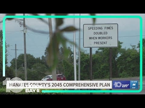Manatee County officials want public's input on 2045 Comprehensive Plan