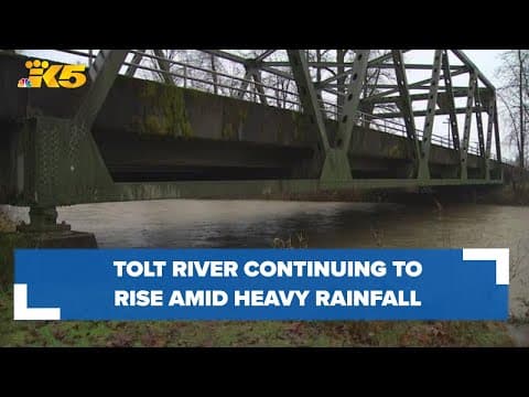 Tolt River expected to continue rising after heavy rainfall