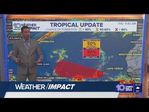 Tracking the Tropics: Invest 91-L could become our next tropical storm