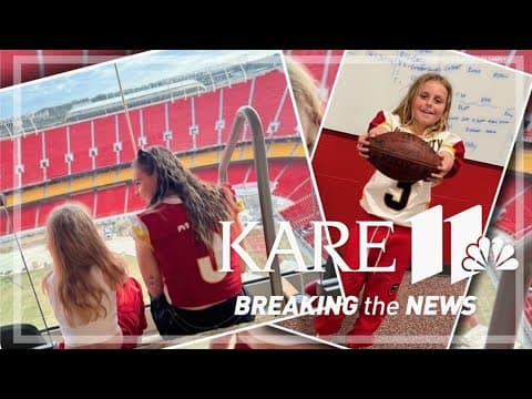 Elena's football dreams come true