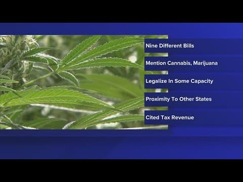 Multiple Indiana bills aimed at legalizing cannabis