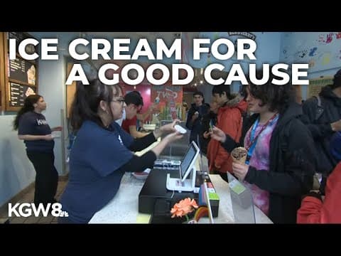 Portland Ben & Jerry's hosts 13th annual 'Scoop-A-Thon' to support nonprofit