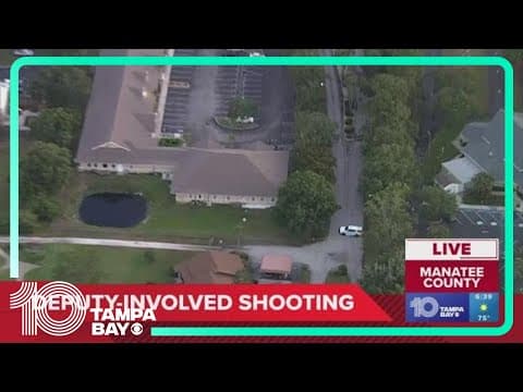 Manatee sheriff: Deputy hurt following shooting in Bradenton