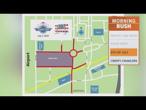 Texas Fourth of July celebration will close several roads