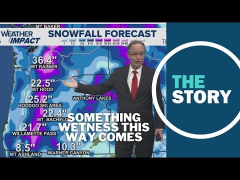 Rain is in the forecast, but could Portland see snow next week?