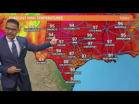DFW Weather: Temperatures take a small dip this week