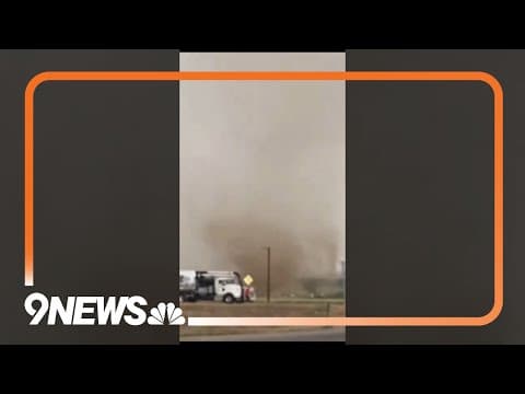 Landspout Tornado or ‘Gustnado’ in Northeast Colorado
