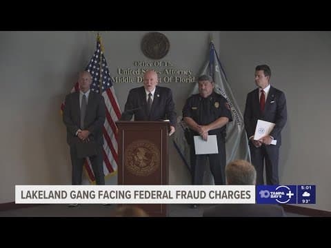 U.S. Attorney in Tampa charges Lakeland gang with fraud charges