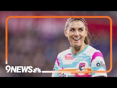 Alex Morgan announces soccer retirement, pregnancy