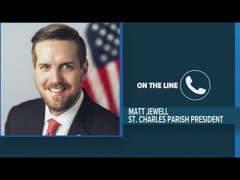 St. Charles Parish President gives update on parish preparations