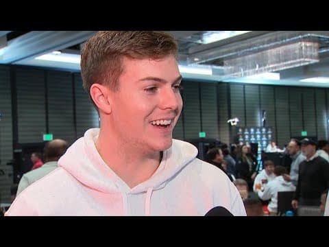 Ohio State QB Will Howard speaks at media day ahead of Rose Bowl