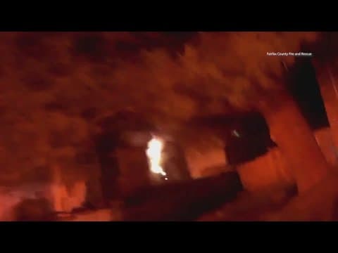 1 killed in Fairfax County house fire on Christmas morning